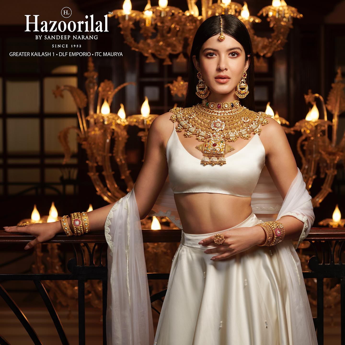 Evoke Festivity: Stunning Gold Jewellery in India By Hazoorilal