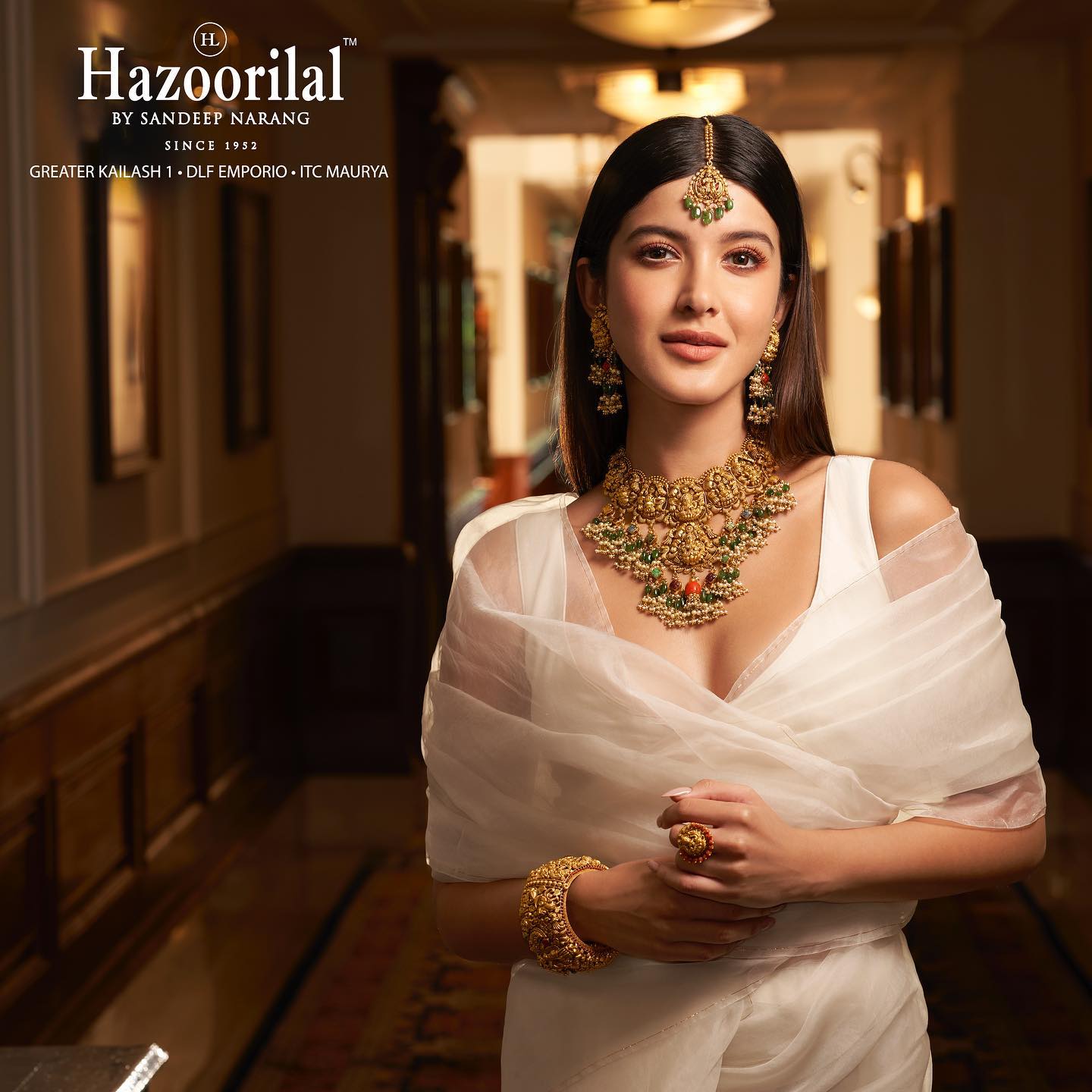 Redefine Your Look with Hazoorillal’s All-Embracing Gold Necklace Collection