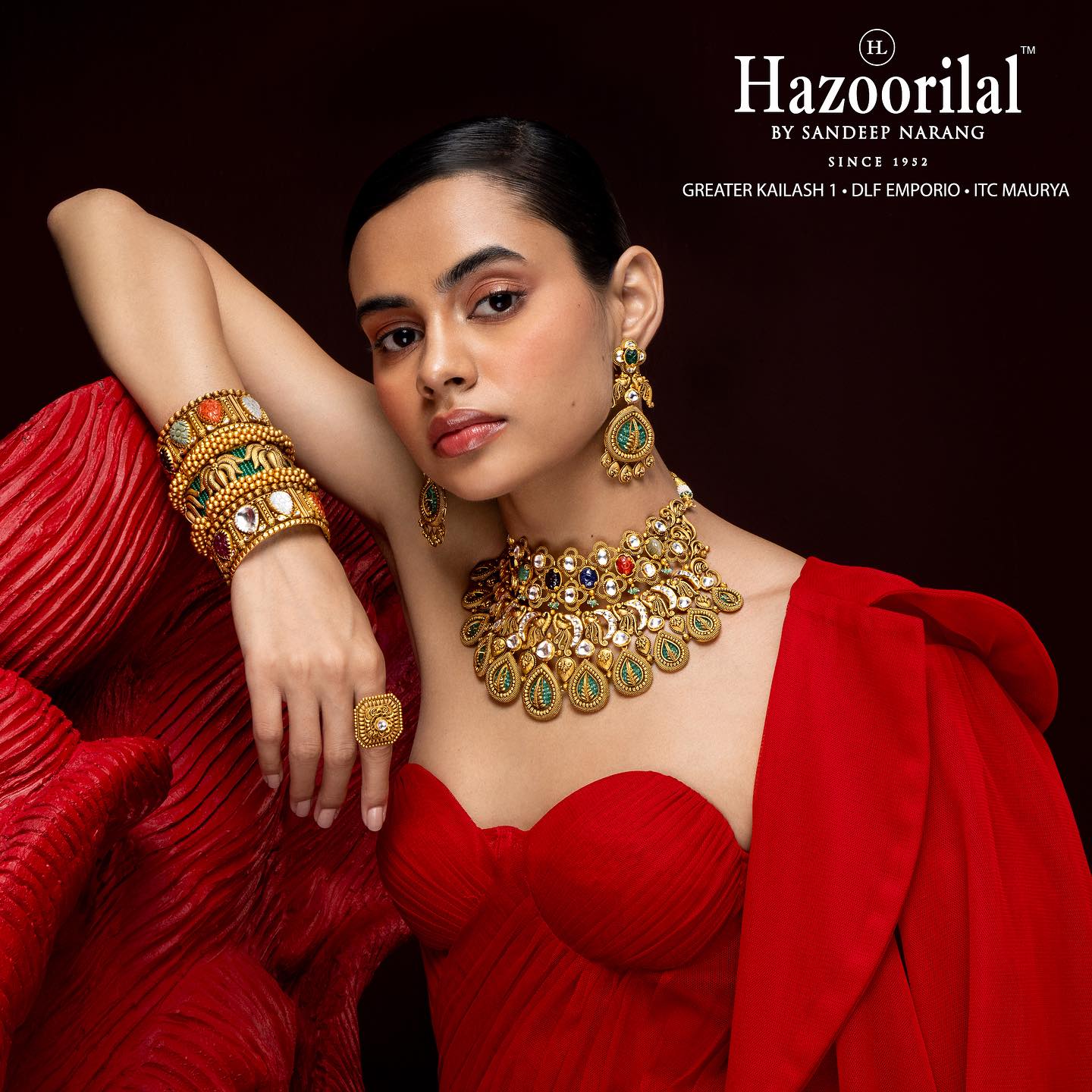 Discover the Elegance of Hazoorilal Gold Jewellery